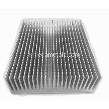 커스텀 히트 싱크 알루미늄 CNC 밀링 압출 알루미늄 방열판